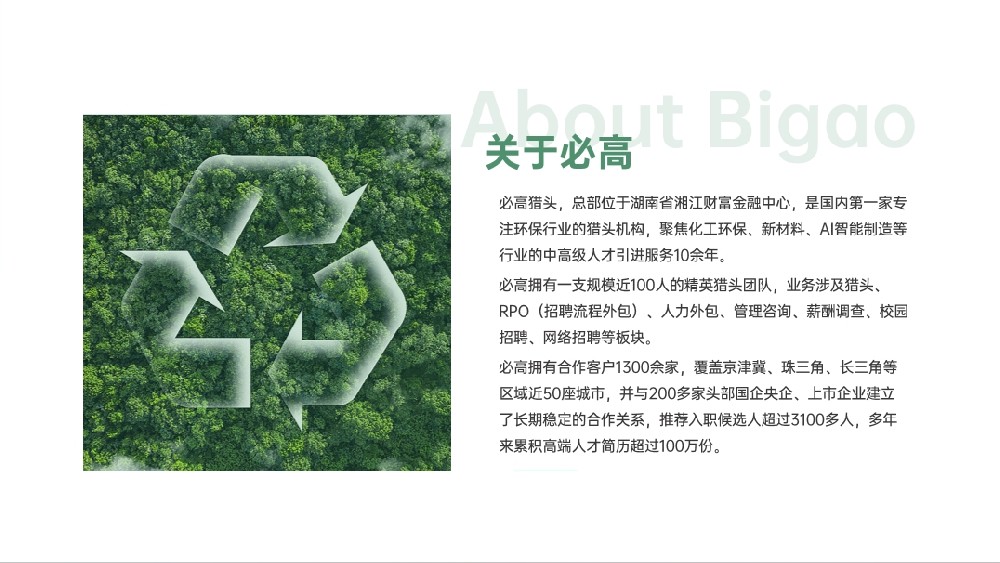 必高猎头介绍